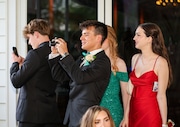 Prom 2025: Geranium Ball: Staten Island Academy Seniors make a grand entrance at the Richmond County Country Club. (Kara Buzga for the Advance/SILive.com).