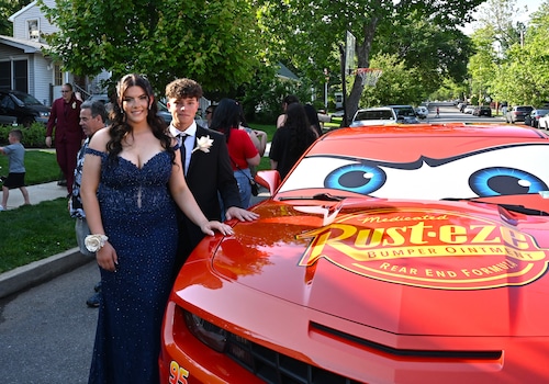 One of the most unique Staten Island prom entrances ever was a surprise months in the making